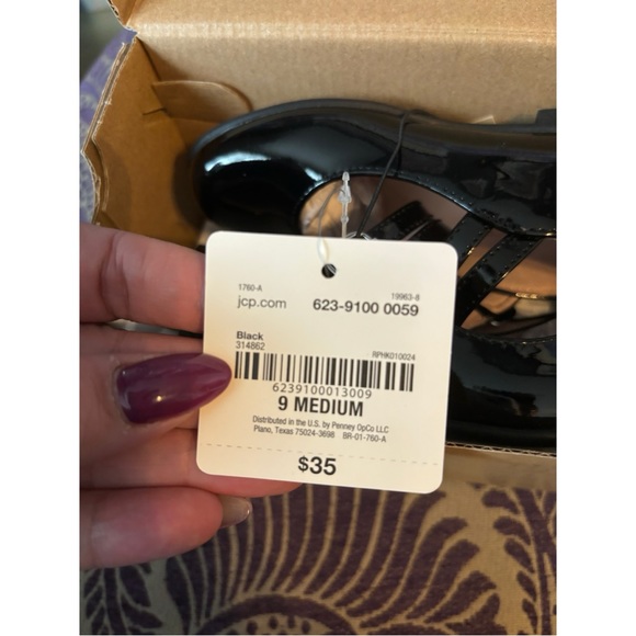 New black Mary Jane shoes with buckles 🥿🖤 - Picture 4 of 5